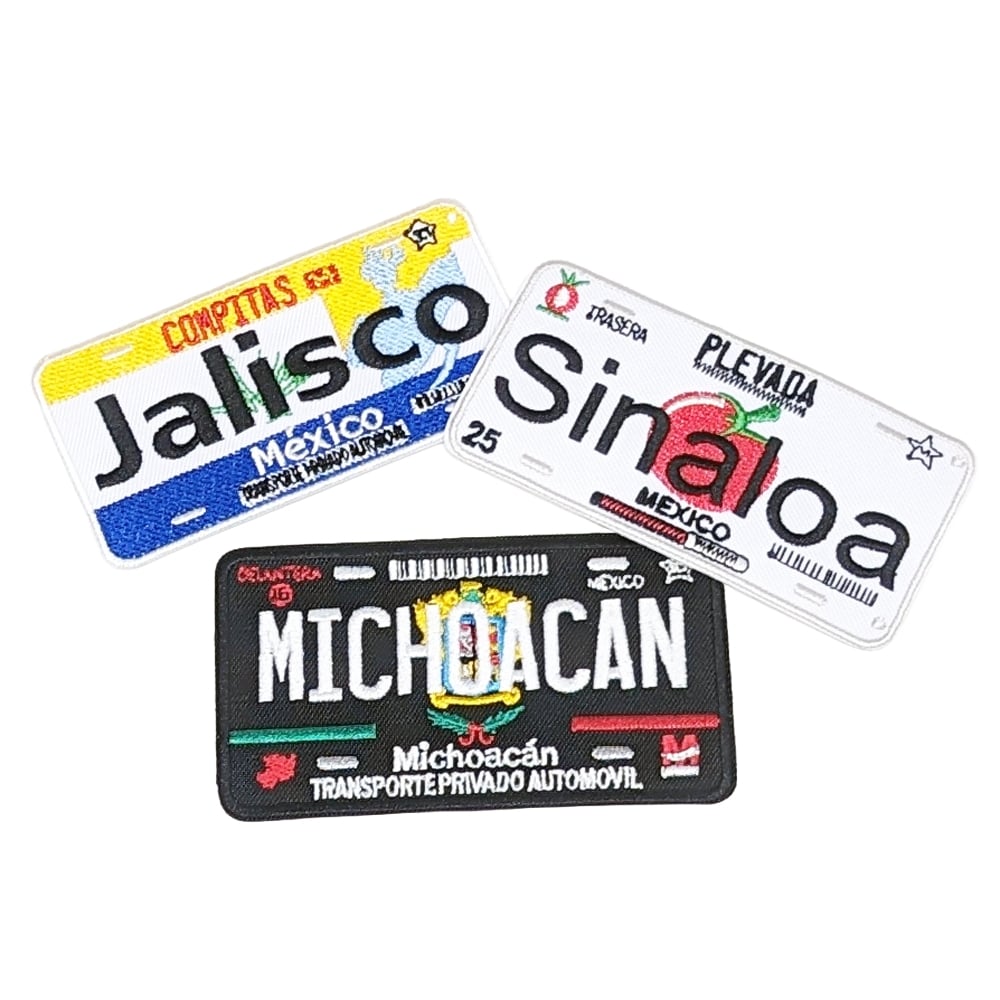 Mexican State Plates